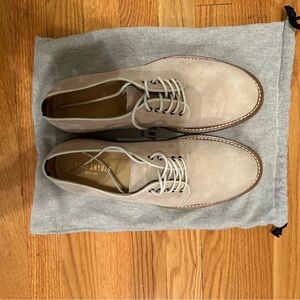 Todd Snyder Men's Taupe Nomad Derby Shoes - 11